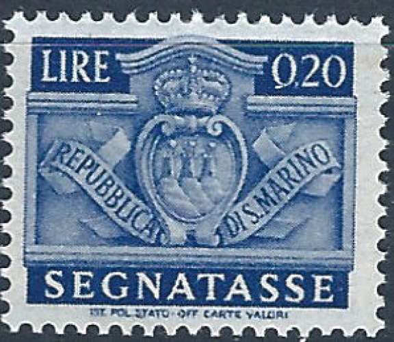 Saint-Marin - 1945 - Y & T n° 66 Timbres-taxe - MNH