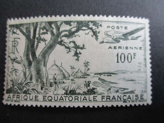 AEF y & t poste aerienne 51 * 1947