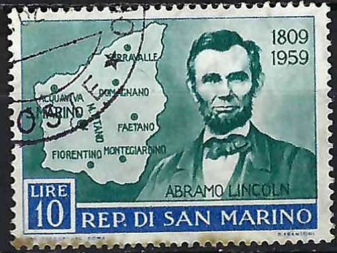 Saint-Marin - 1959 - Y & T n° 467 - O.