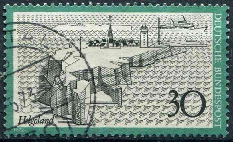 ALLEMAGNE RFA 1972 OBLITERE N° 596