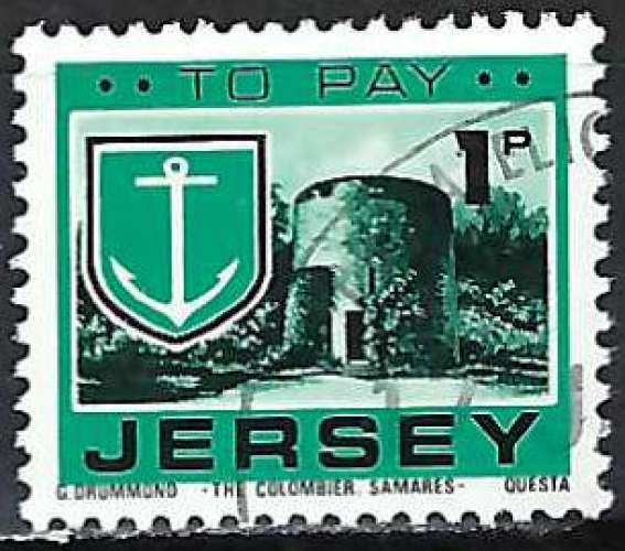 Jersey - 1978 - Y & T n° 21 Timbres-taxe - O.