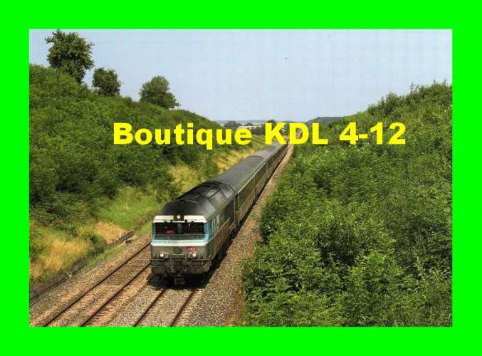 RU 1376 - Train - Loco CC 72121 vers VENDEUVRE - Aube - SNCF