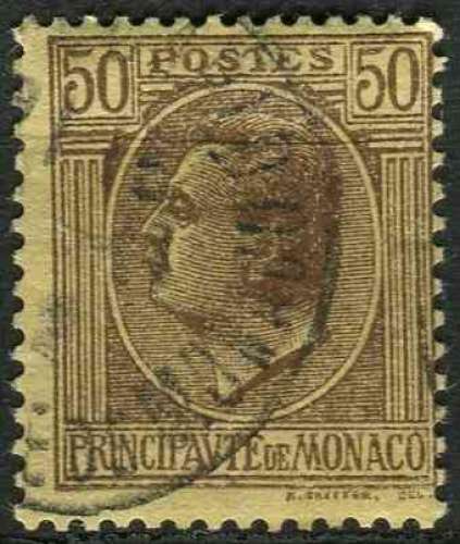 MONACO 1924 oblitéré N° 87