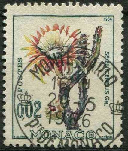 MONACO 1960 oblitéré N° 537B fleurs