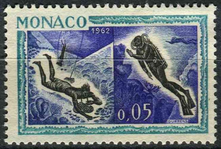 MONACO 1962 oblitéré N° 591