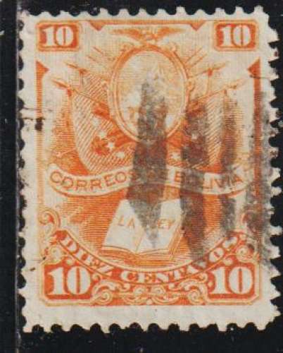 BOLIVIE 1878 - Y&T  N° 20