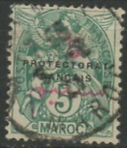 MAROC  oblitéré N° 40