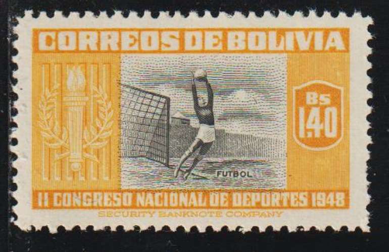 BOLIVIE 1951 - Y&T  N° 322