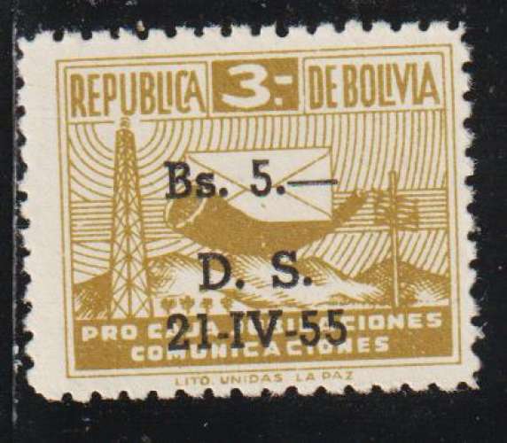 BOLIVIE Bienfaisance - Y&T  N° 22** BOLIVIE Bienfaisance - Y&T  N° 22**