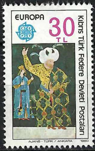 Turquie - Chypre turc - 1980 - Y & T n° 74 - Europa - MNH