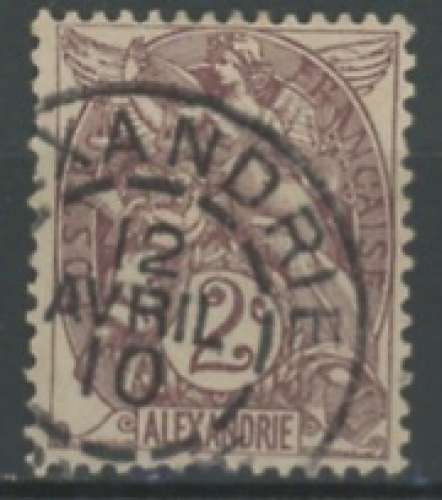 ALEXANDRIE oblitéré N° 20