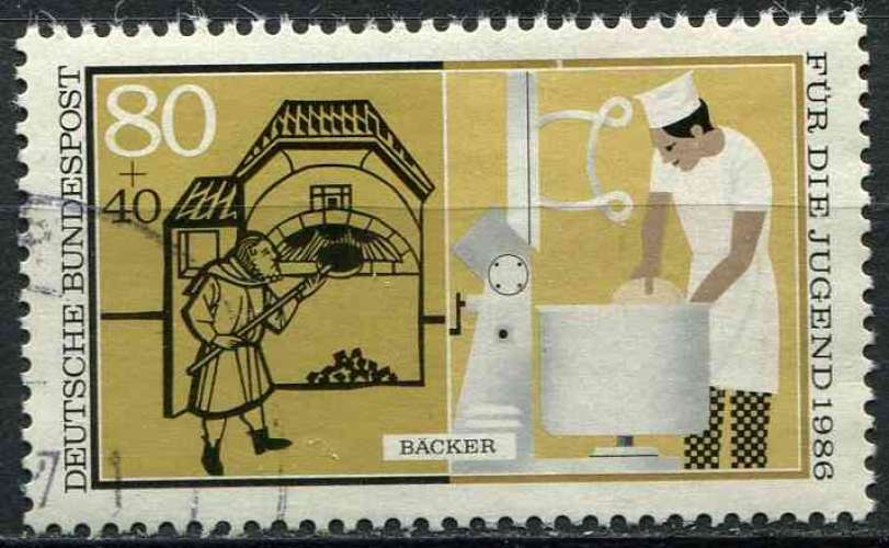 ALLEMAGNE RFA 1986 OBLITERE N° 1109