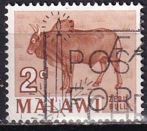 malawi ... n° 3  obliteré ... 1964