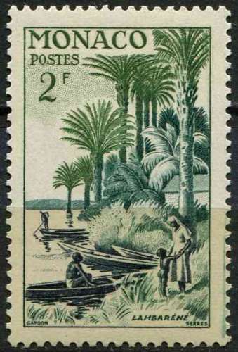 MONACO 1955 NEUF* charnière N° 412