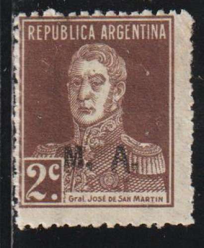 ARGENTINE Service - Y&T  N° 187A