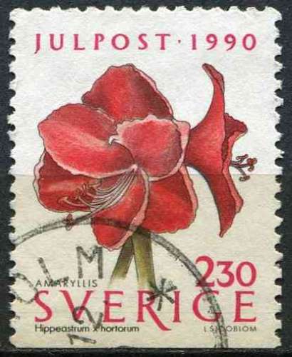 Suède 1990 oblitéré N° 1628 fleurs