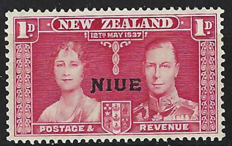 Niue - 1937 - Y & T n° 59 - MH
