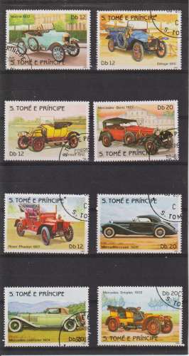 SAINT THOMAS ET PRINCE - Y&T N° 748 / 755