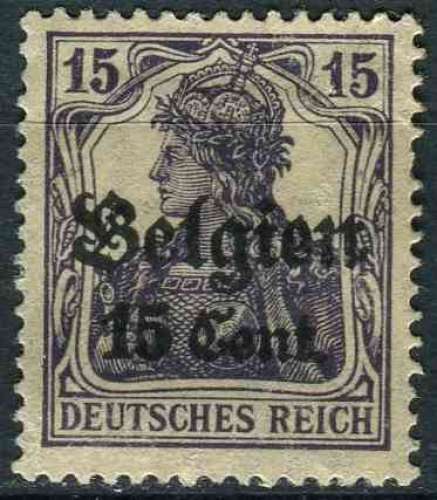 BELGIQUE 1916 occupation allemande NEUF* charnière N° 16