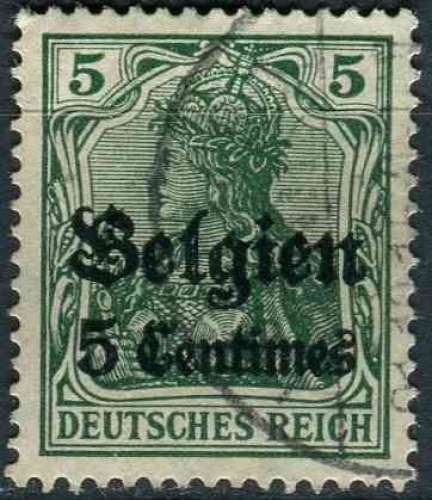 BELGIQUE 1914 occupation allemande OBLITERE N° 2