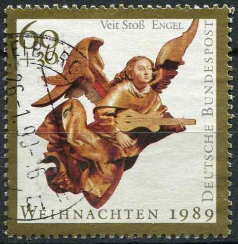 ALLEMAGNE RFA 1989 OBLITERE N° 1274 Noël