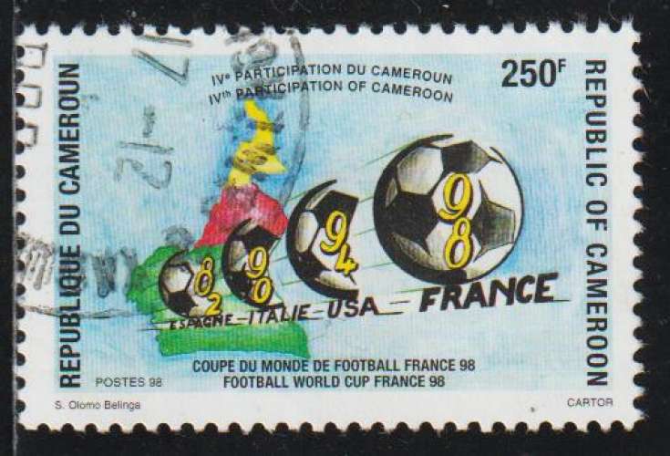 CAMEROUN 1998 - Y&T N° 895 CAMEROUN 1998 - Y&T N° 895