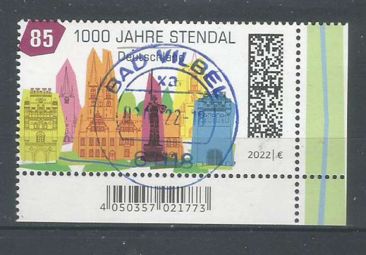 RFA 2022 - YT n° 3478 -  Paysage urbain