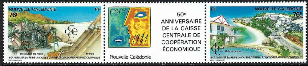 Nouvelle-Calédonie - 1991 - Y & T n° 628A - MNH (2