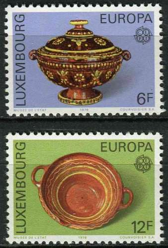 LUXEMBOURG 1976 NEUF** MNH N° 878 879 europa