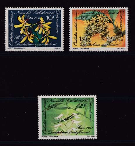 NOUVELLES-CALEDONIE  Y/T   n° 466/468   neuf **    1983