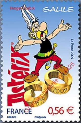 France n° 4425 ** Astérix les 50 ans par la poste