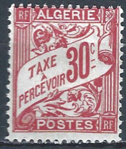 Algérie - 1926 - Y & T n° 5 Timbres-taxe - MH