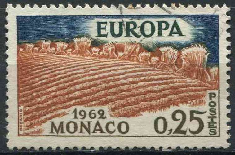 MONACO 1962 OBLITERE N° 571 europa