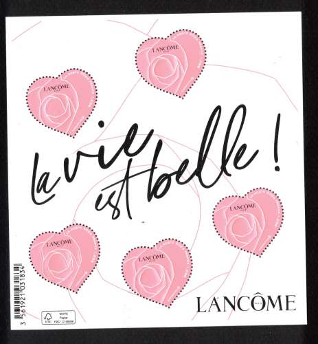 France 2024 bloc feuillet  Y&T ** coeur de Lancôme