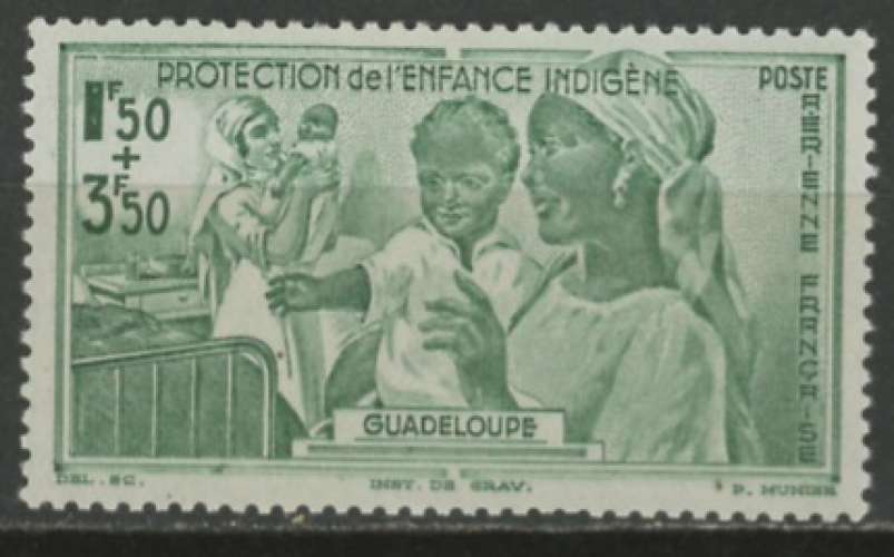 GUADELOUPE neuf * N° 1   trace de charnière