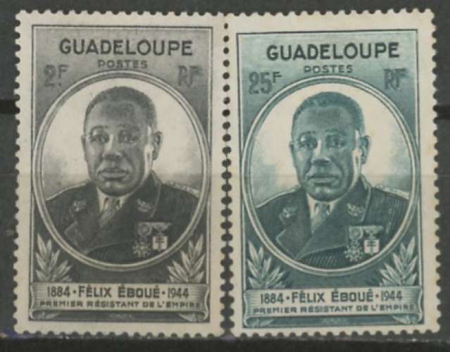 GUADELOUPE neuf * N° 176 / 177    sans gomme