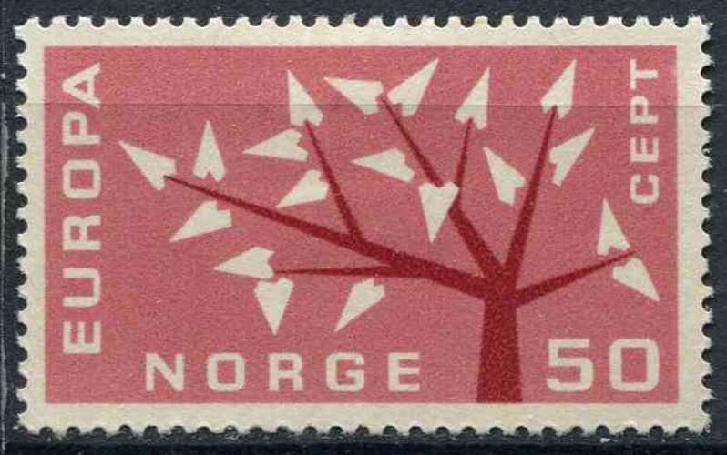 NORVEGE 1962 NEUF* charnière N° 433 europa