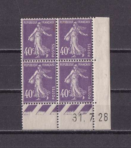 FRANCE   YT    Coins datés n° 236   neuf **   1928  