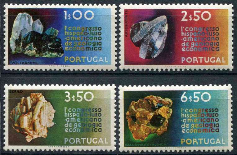 PORTUGAL 1971 NEUF** MNH N° 1119 à 1122