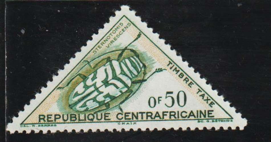 CENTRAFRIQUE Taxe -  Y&T N° 1