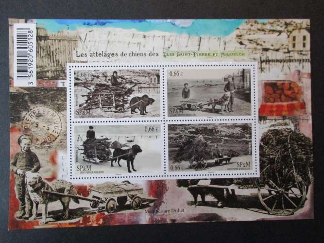 Saint Pierre & Miquelon y & t bloc  f1104 ** 2014