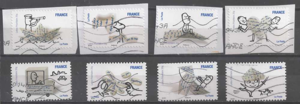FRANCE 2010 OBL PERSONNAGES BLOCH  VOIR SCAN