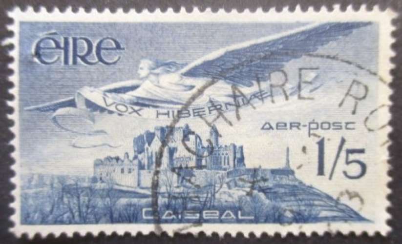 IRLANDE poste aérienne N°7 oblitéré cote 1,80€
