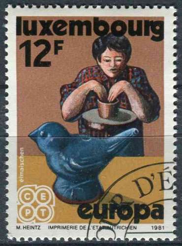 LUXEMBOURG 1981 OBLITERE N° 982 europa
