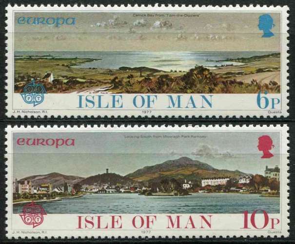 MAN (ile de) 1977 NEUF** MNH N° 88 89 europa