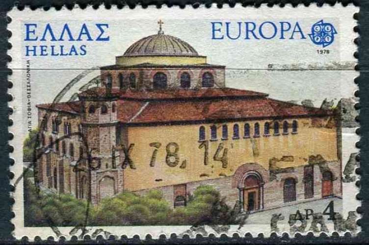 GRECE 1978 OBLITERE N° 1286 europa