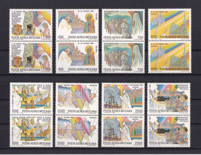 VATICAN   YT   PA n° 78/82    neuf **    1986