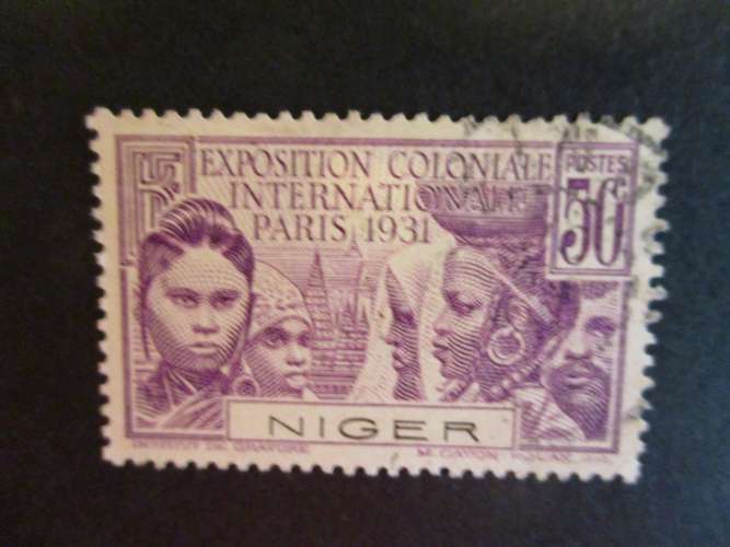 Niger y & t 53 obl 1931
