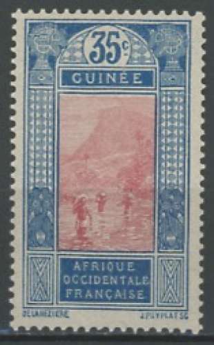GUINEE neuf * N ° 72   trace de charnière