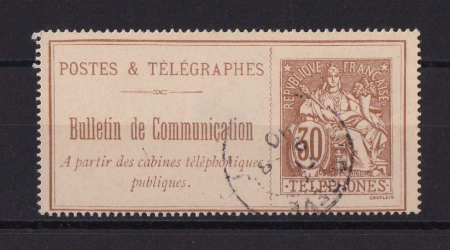 FRANCE   YT Télégraphes n° 25    oblitéré   1900  (voir détail)